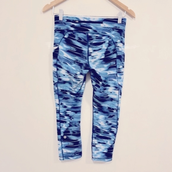 Lululemon Speed Up Crop 21" Tidal Multi 6 - Picture 12 of 15